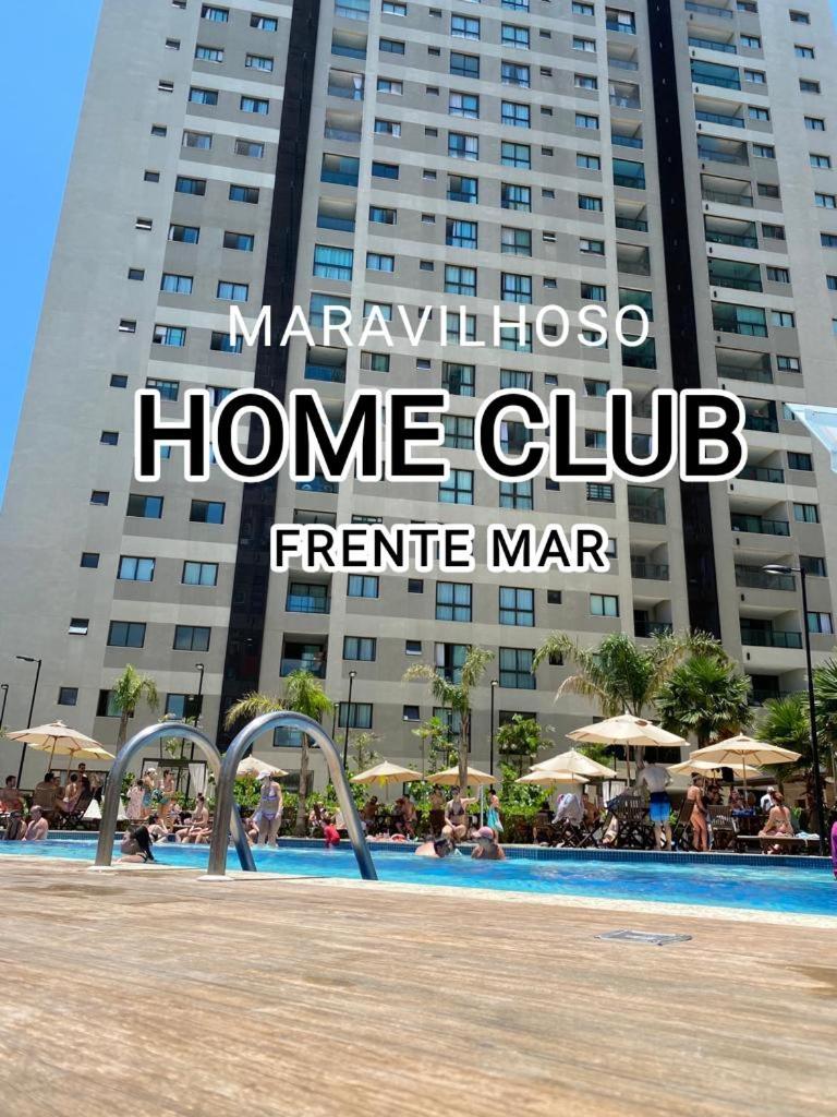 Aptos Em Home Club Frente Mar Com Area De Lazer Completa Penha  Eksteriør bilde